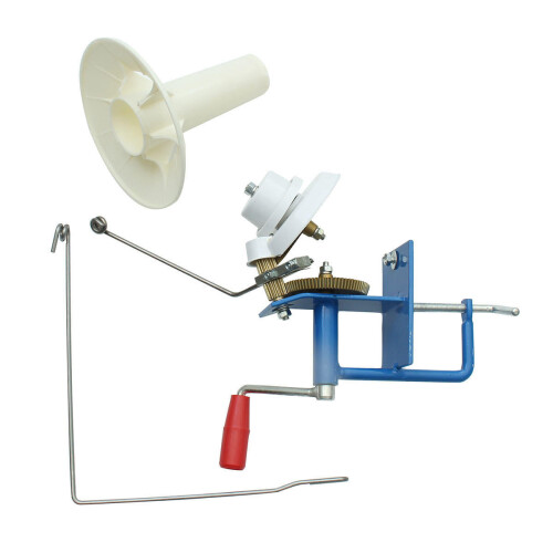 Handheld Heavy Duty Large Yarn/Wool/String/Fiber Ball Winder Hand Operated Capacity 10 oz 1
