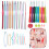 Home Use Sewing Tools Set Crochet Hooks Needles Stitches Knitting Craft Case Crochet Set Case 8