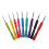 Home Use Sewing Tools Set Crochet Hooks Needles Stitches Knitting Craft Case Crochet Set Case 5