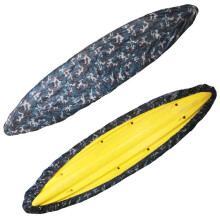 (7XL) Professional Universal Kayak Canoe Boat Waterproof Camouflage UV Resistant Dust Storage Cover Shield