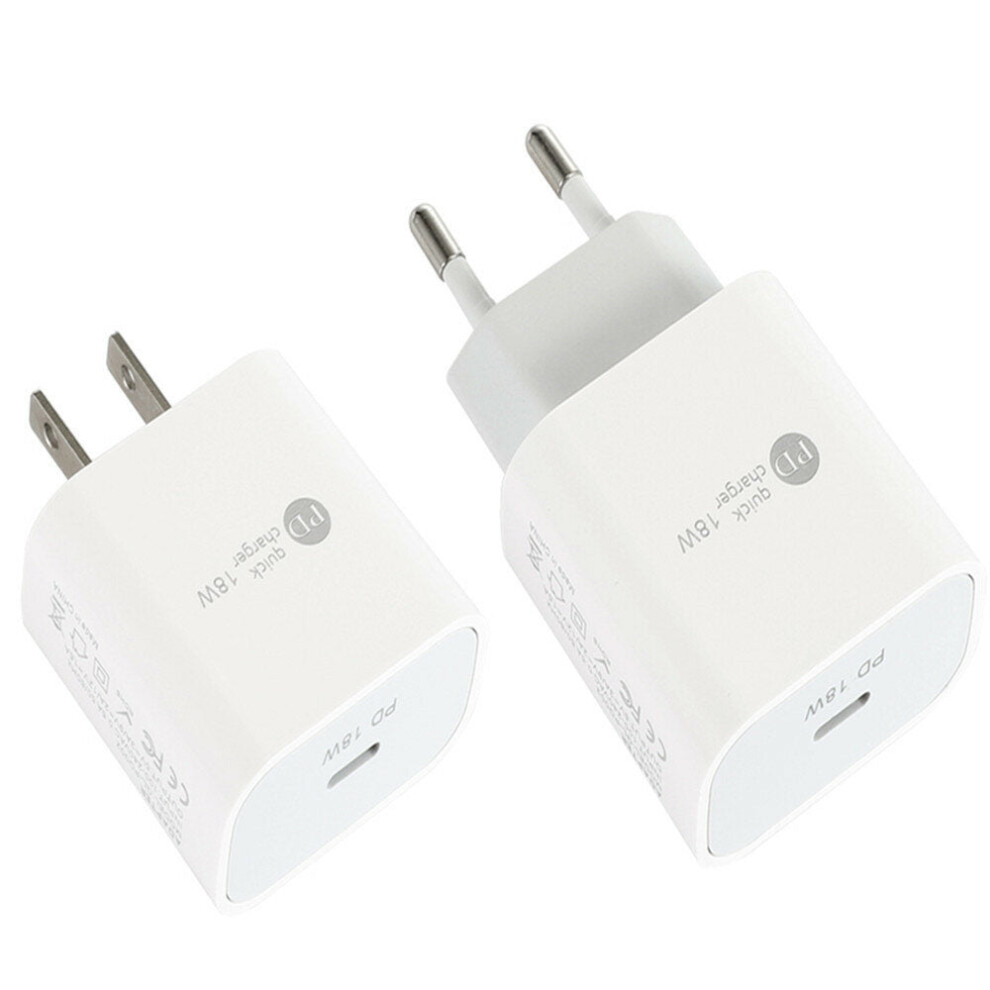 (Eu Plug) Eu Us Pd 18W 9V 12V 5V Travel Charger Power Adapter For Tablet Smartphone 9078193133097