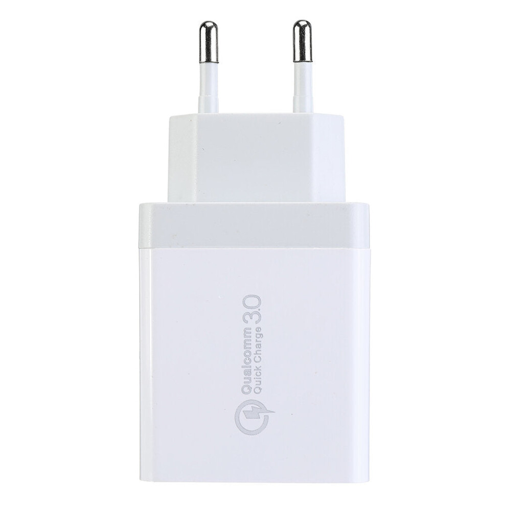 Eu Dual Usb Qc3.0+2.4A Travel Charger Power Adapter For Tablet Smartphone 9078193133141