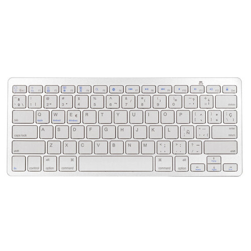 Universal Spanish Layout Bluetooth Keyboard For Phone iPad Tablet 1