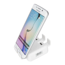 (US Plug) USB 4 Port AC Wall Charging Station Home Adapter Stand For Tablet Cell Phone