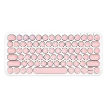 (White) Portable Multi Device Three buletooth Keyboard for iPad Tablet Phone