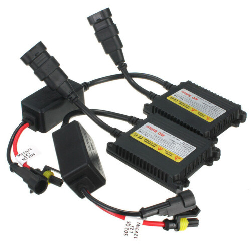 Pair DC12V Slim HID Replacement Ballast Xenon Conversion Kit Universal 2