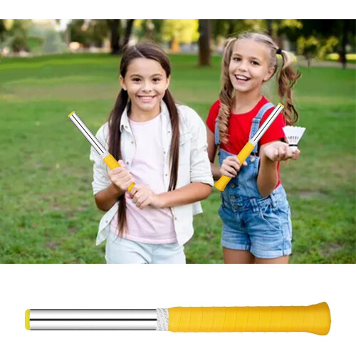 Badminton Skill Trainer - Sound Feedback Swing Training Device for Players - Advanced Racket Correction Rod, Adjustable Size 1
