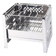 Collapsible Camping Grill Portable Outdoor BBQ Grill with Spacious Design Durable Lightweight for Travel and Picnics