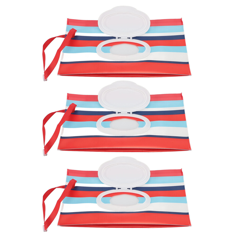 3pcs Baby Wipe Dispenser EVA Refillable