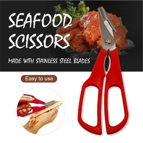 Stainless Steel Seafood Scissors Lobster Fish