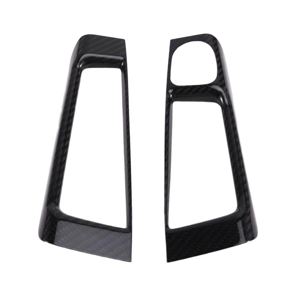 Carbon Fiber Rearview Mirror Button Sticker For Lhd 4713963546633