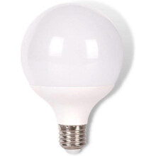E27 spherical LED bulb, G95 bulb, 15W warm light 3000K, suitable for living room, office, bedroom, home, garage, workshop, construction site, stairs.