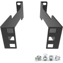 1U Server Rack Depth Extender - Recessed Rack Mount Adapter Kit