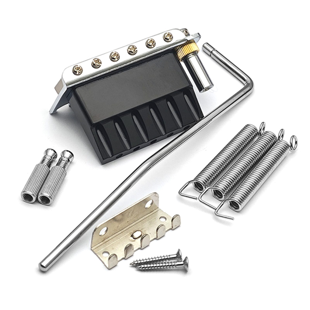 Small Double Locking System Tremolo Bridge for Electric Guitar Parts-image-OPC-PJTFGRZ-NEW