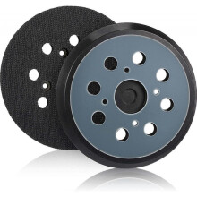 2pcs 5 Inch 8 Hole Orbital Sander Replacement Pad Hook,Loop Sanding Pad Compatible with Milwaukee 51-36-7090,51-36-7100