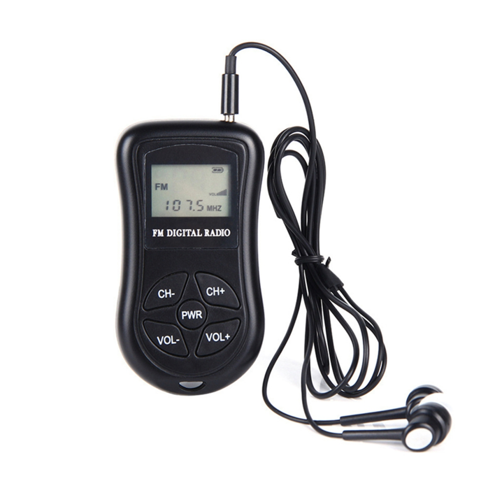 Portable Fm Digital Radio Digital Display Stereo Fm Receiver 4713963551866