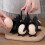 Egg Rack |Egg cup|Funny Egg Cup|Black egg cup|Egg Storage Box|Plastic Egg Holder|Egg insert|6 eggs 2