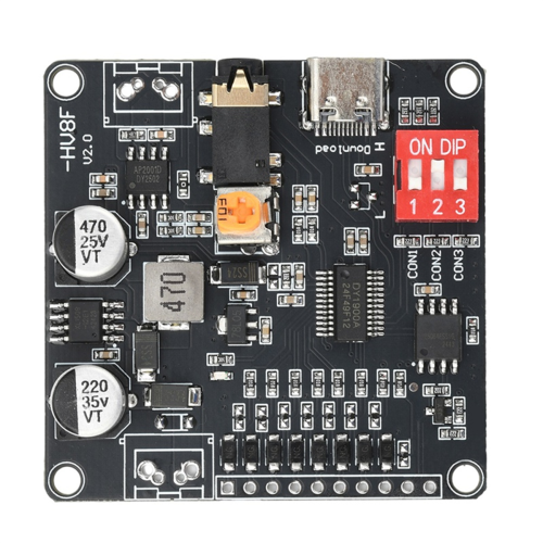 12V/24V Trigger Serial Port Control 10W/20W Voice Playback Module,A