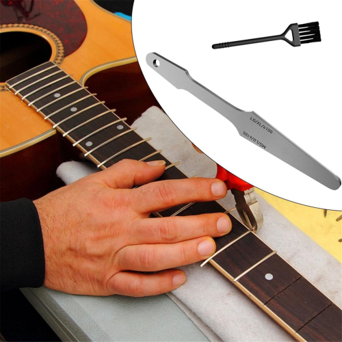 Guitar Fret File for Grinding Crowning File Luthier Tool Double-Sided 2