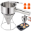 Rustfrit stål pandekagedej dispenser, tragt kage dispenser maker 1