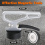 Magnetic Pickup Tool,Stainless Steel Lifting Magnet Sweeper,2Pcs 3