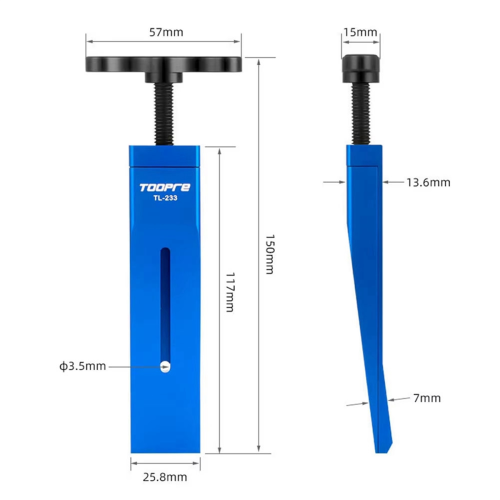 Bicycle Piston Reset Tool Bike Caliper Piston Tool,A 1