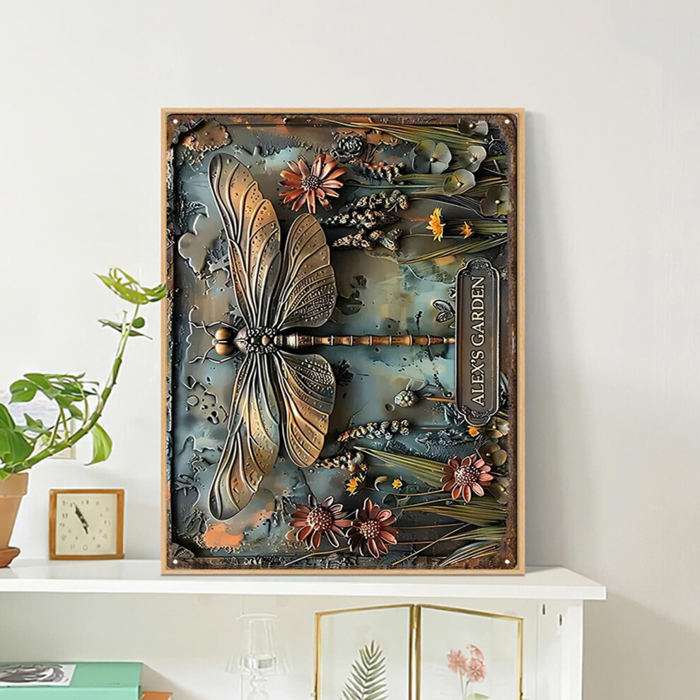 (E) Metal Sheet Art Waterproof And Sunburn Protection Wrought Iron Wall Hanging Decor-image-OPC-PJTFMC7-NEW