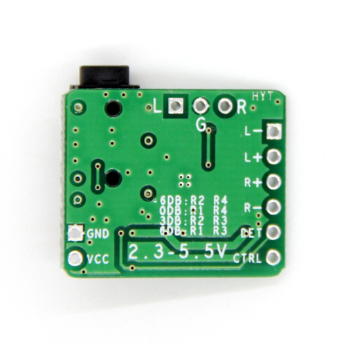 TPA6132 Differential-Balanced Stereo Headphone Amplifier Board 2