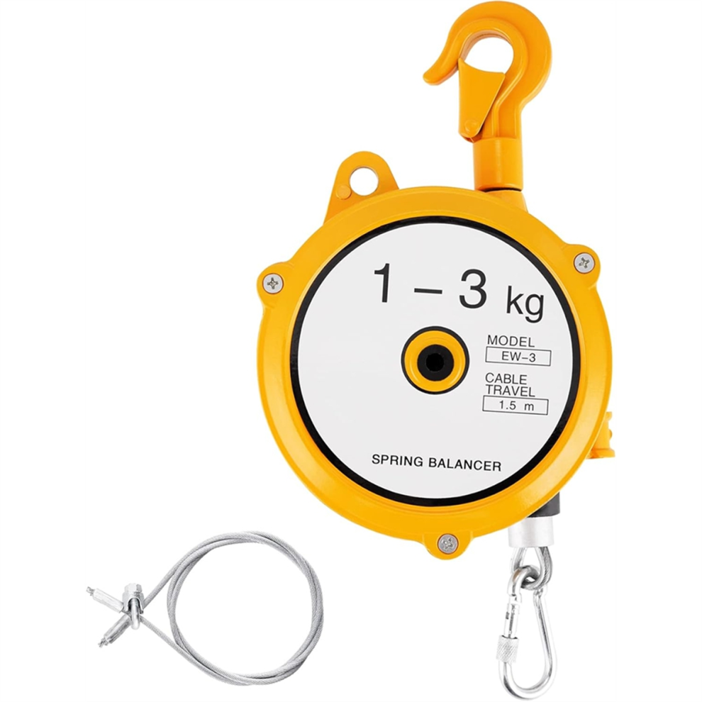 Spring Balancer, 2-7Lbs(1-3Kg) Retractable Balance 4713963560974