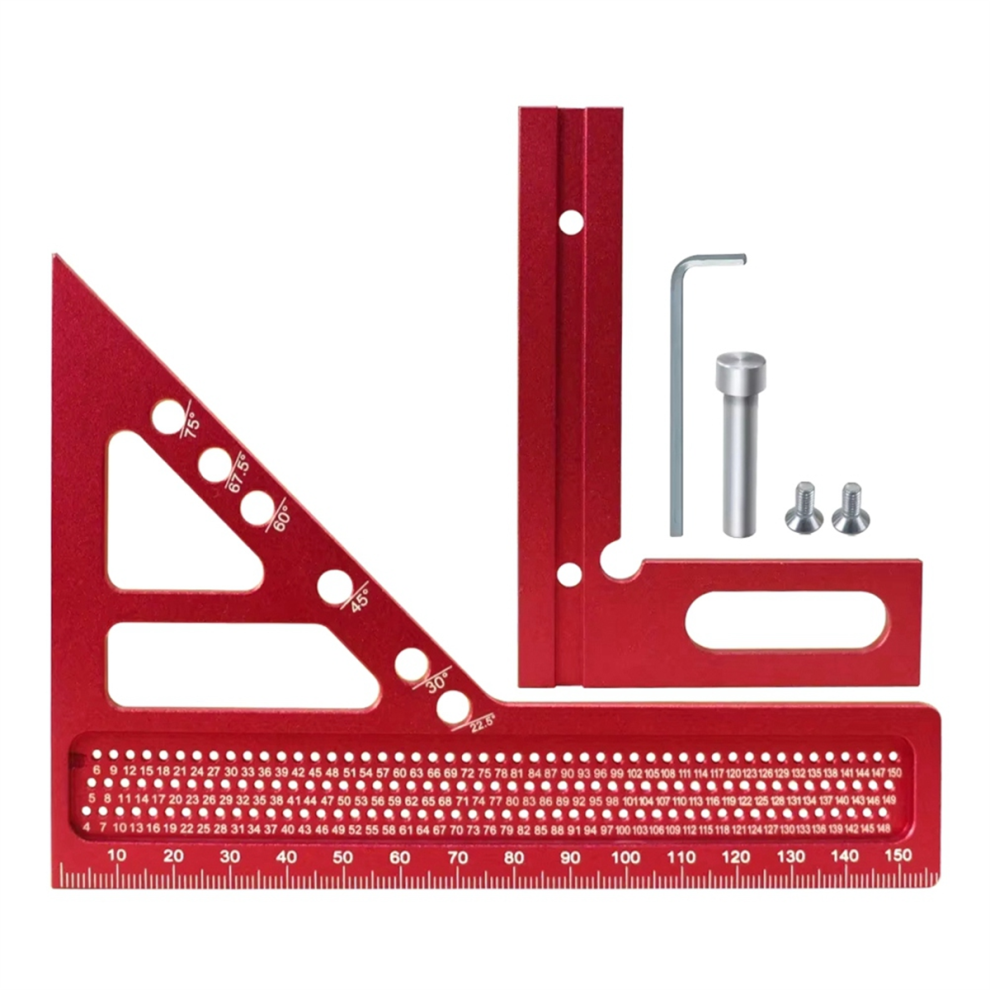 Woodworking Triangular Hole Ruler 4713963563616