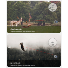 Golf Laser Rangefinder Hunting Rechargeable 1200m 650m Slope