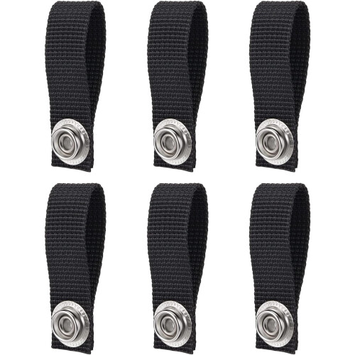 Pack Chin Strap for Hockey Helmet, Removable Replacement Strap with Single Press Stud, Adjustable Size, Durable Material 2