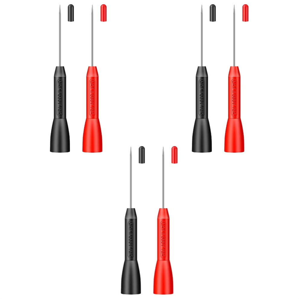 6Pcs Insulation Piercing Needles Multimeter Test Probes 4713963565634