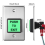 2 Pcs Push to Exit Button Indoor Green Square Request to Exit Button 3