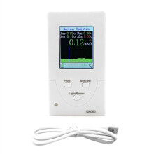 (2in1 Electromagnetic Radiation + Nuclear Radiation) Nuclear Radiation Tester Electromagnetic Radiometer Radiation Dosimeter Geiger Counter Personals Dosimeter X-ray Beta Gamma Iodine 131 Tester