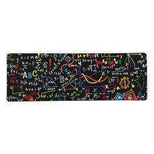 (300x800MM) Math Formula Mouse Pad Comfort Gaming Mousepad Large Size Anti Slip Lock Edge E-sports Keyboard Desk Mouse Mat for PC Computer