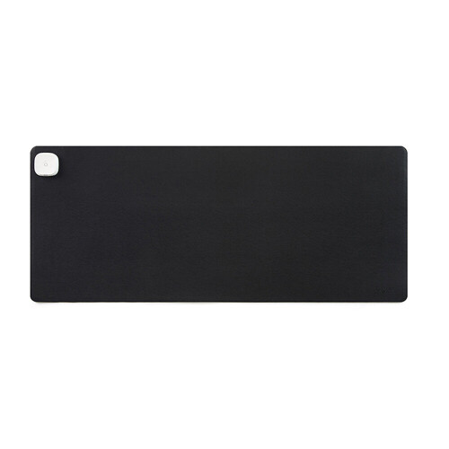 (Black) Heating Mouse Pad Smart 3 Speed Temperature Control 80W Business Office Winter Warm Computer Desktop Mat Fun Switch New Version 2