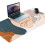 (B) Heating Mouse Pad Smart 2 Speed Temperature Control PU Business Office Winter Warm Computer Desktop Mat 1