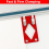 Track Saw Square Guide for Guide Rail, with Edge Support,Red 3