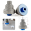 Diamond Beveling Chamfer Bits for Tile, Marble, Glass, 2 Pack 4