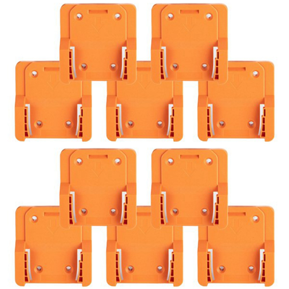 10Pack Battery Wall Mount Holder For 18V Li-Ion Drill 4713963568529