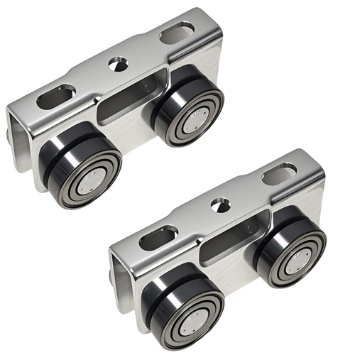4 Wheel Trolley Assembly Rollers,Load & Stable Roller Trolley 2Pcs