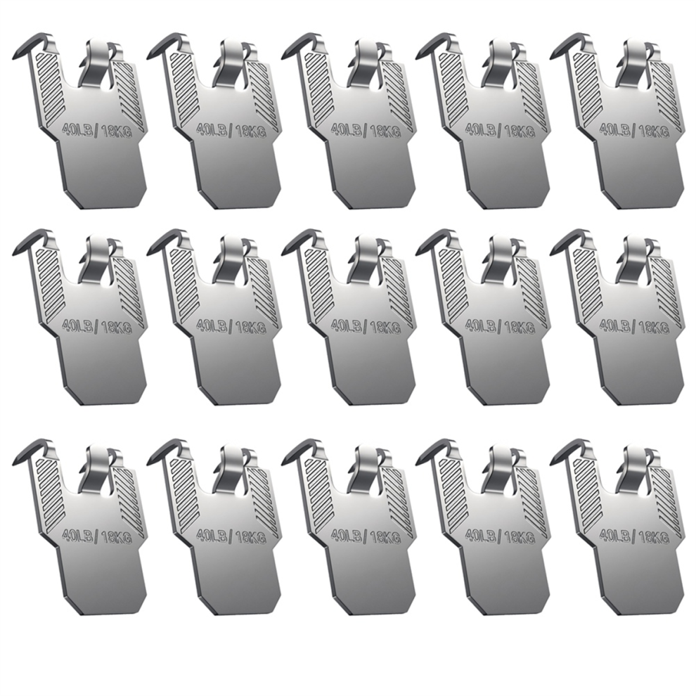 15Pcs Claw Picture Hangers For Drywall 40Lb Capacity Each 4713963529209