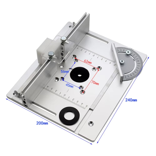 Router Table Aluminium Insert Plate Router 2