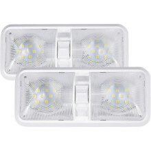 12V LED Interior Lights Camper Van Ceiling Light 12V 3.5W LED  Switch 2 Pack