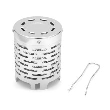 Compact Wind-Resistant Outdoor Heaters with Canopy Covers for Hiking and Picnics - Portable, Durable, All-Weather Design