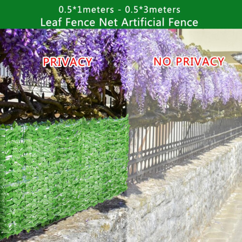 Artificial Ivy Fence Screen Artificial Hedges 1