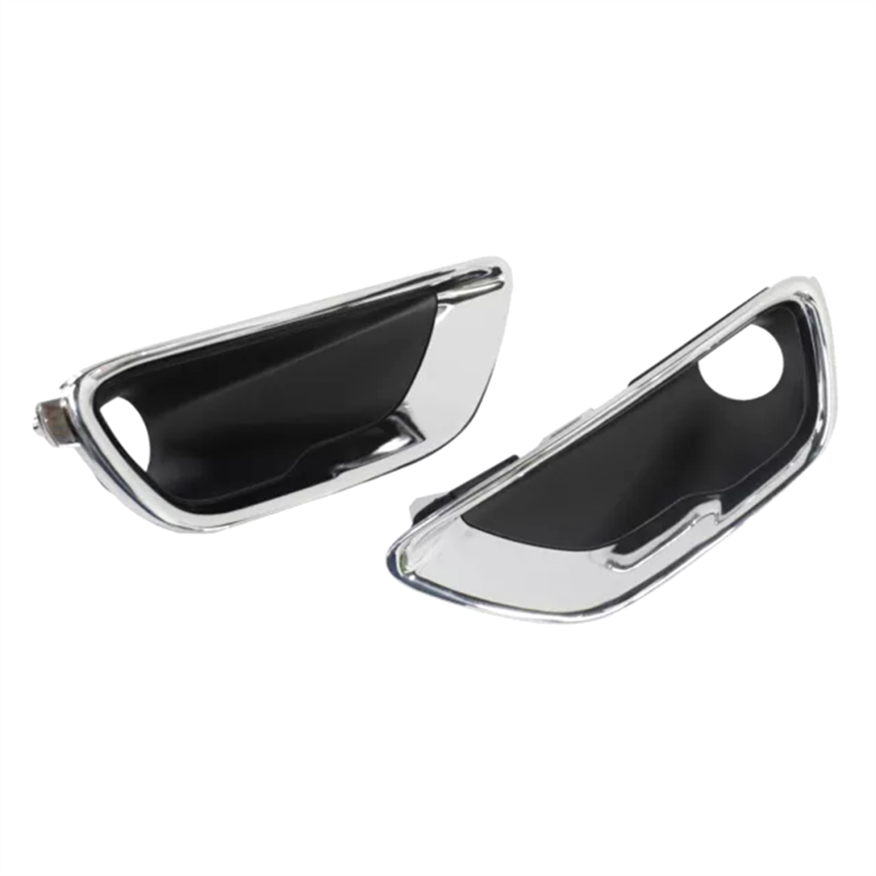 1 Pair Front Bumper Fog Lamp Covers Bezel For Light 4713813195875