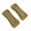 Removable Shoulder Strap Pad for Weighted Vest with Breathable Elastic Mesh Cushion in Light Brown, Adjustable Size 1