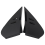 1Pair Front Pillar Upper Trim Cover For 2016-2021 A 6